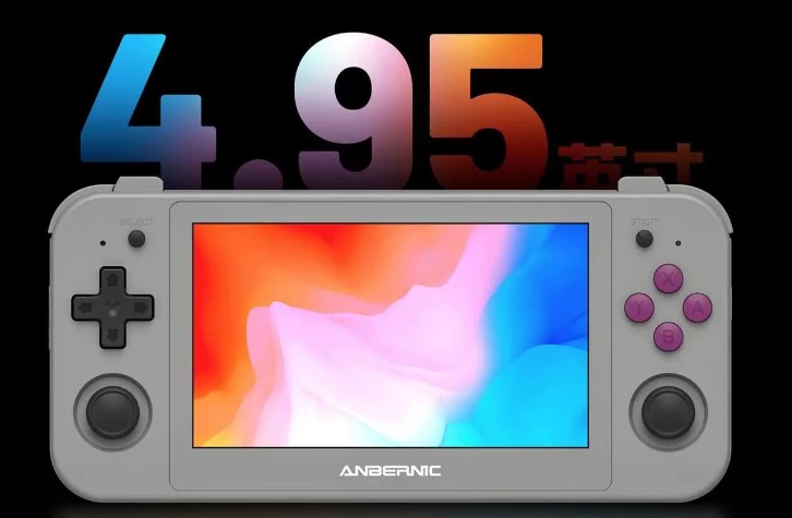  Anbernic RG505 với màn hình cảm ứng OLED 4,95 inch, độ phân giải 960*544 được thiết kế để bảo vệ kép 